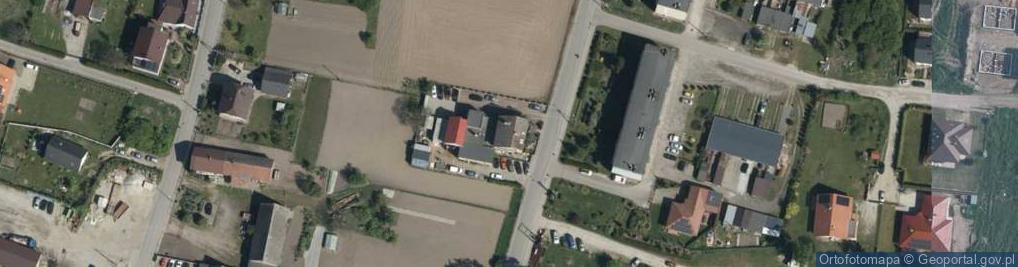 Zdjęcie satelitarne Zakład Robót Ziemnych, Usług Budowlanych i Komunalnych Rowiński Henryk