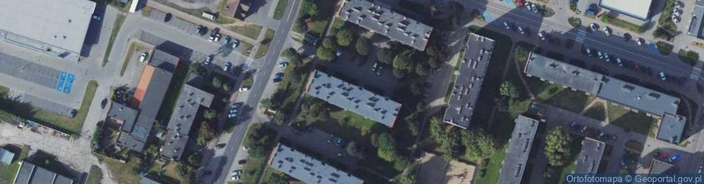 Zdjęcie satelitarne Zakład RTV