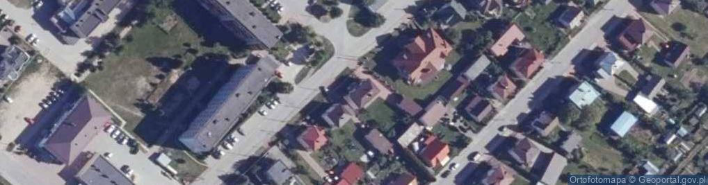 Zdjęcie satelitarne Zakład Rzeźniczo Wędliniarski Ł i