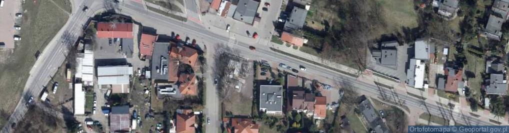 Zdjęcie satelitarne Zakład Sitodruku Flokowania i Zgrzewania Folii