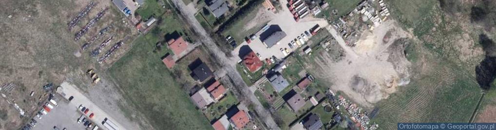 Zdjęcie satelitarne Zakład Sprzętowo-Transportowy S.C. Adam Pyszny, Kazimierz Pyszn