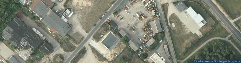 Zdjęcie satelitarne Zakład Sprzętowo Transportowy