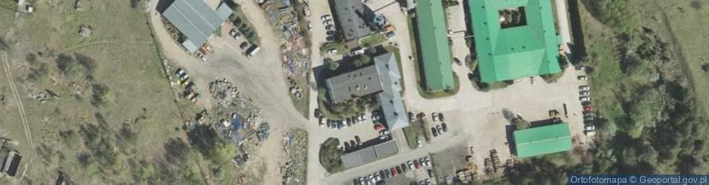 Zdjęcie satelitarne Zakład Stolarki Budowlanej Cal z Cywiński i Wspólnicy