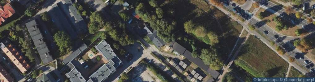 Zdjęcie satelitarne Zakład Stolarski PGK