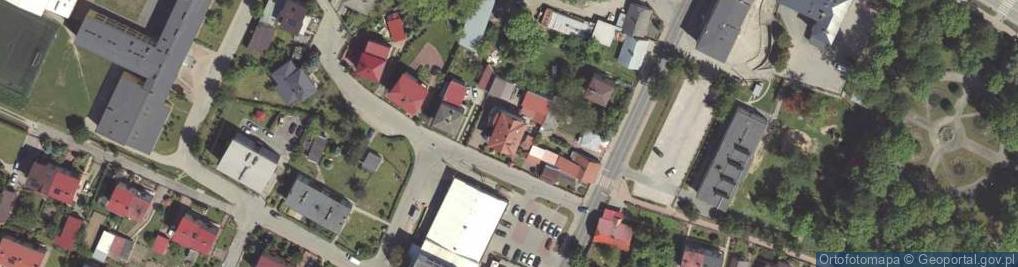 Zdjęcie satelitarne Zakład Stolarski Usługi Pogrzebowe Stanisława Popławska