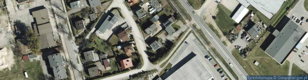 Zdjęcie satelitarne Zakład Tartaczny Umiński Jerzy M Umiński Czesław S Dębska Zofia