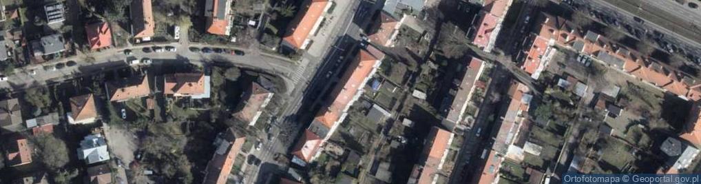 Zdjęcie satelitarne Zakład Techniczno Handlowo Usługowy