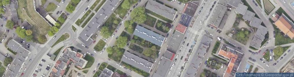 Zdjęcie satelitarne Zakład Tele Radio Elektromechaniczny Elgor