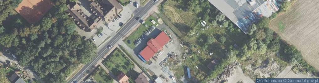 Zdjęcie satelitarne Zakład Transportowo Usługowo Handlowy Jumar