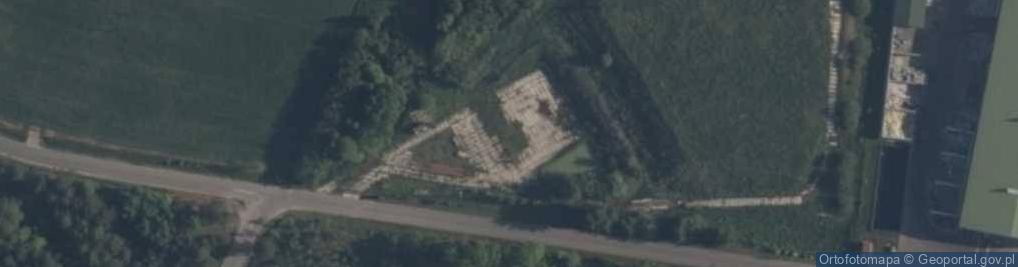 Zdjęcie satelitarne Zakład Unieszkodliwiania Odpadów Komunalnych Spytkowo