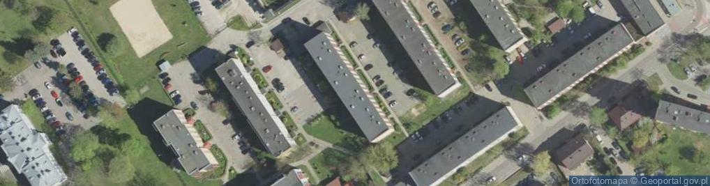 Zdjęcie satelitarne Zakład Usług Archiwalnych w Białymstoku