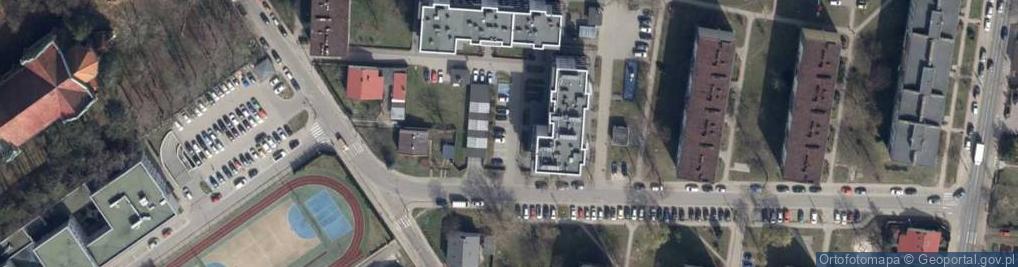Zdjęcie satelitarne Zakład Usług BHP Konsultant