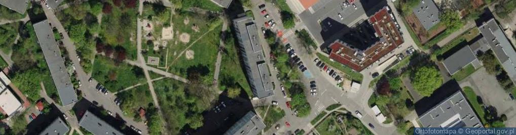 Zdjęcie satelitarne Zakład Usług Budowlanych i Hydrotechnicznych Grad Henryk, Grad Alicja