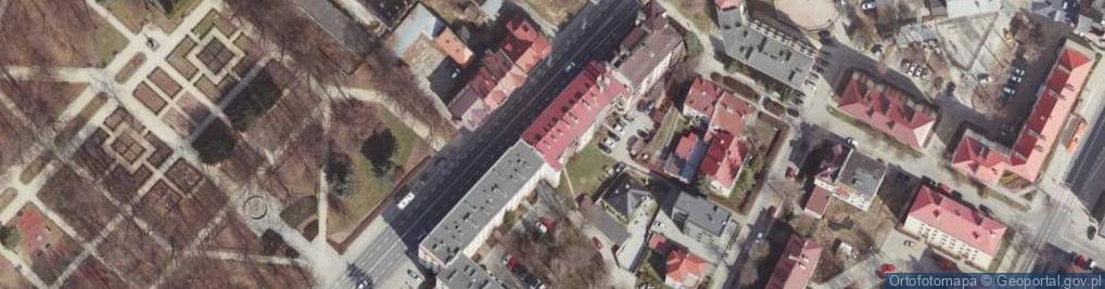 Zdjęcie satelitarne Zakład Usług Budowlanych Insten Ostrowski Maciej Jan