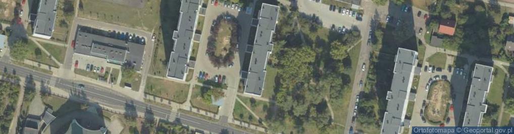 Zdjęcie satelitarne Zakład Usług Budowlanych Wykonawstwo Nadzór Kosztorysowanie