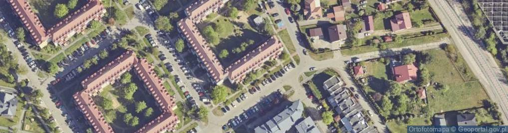 Zdjęcie satelitarne Zakład Usług Budowlanych