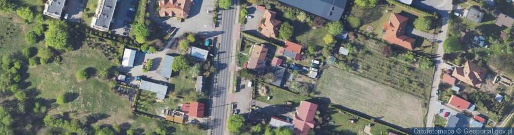 Zdjęcie satelitarne Zakład Usług Drwalsko - Pilarskich Dusza Wiesław