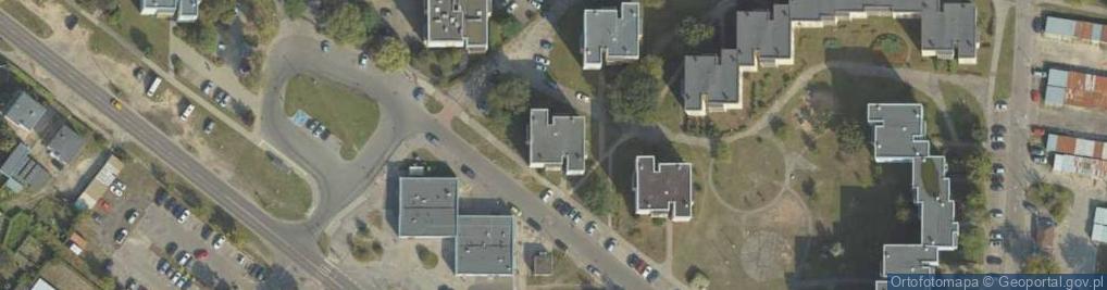 Zdjęcie satelitarne Zakład Usług Elektronicznych