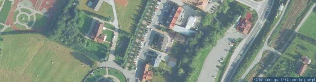 Zdjęcie satelitarne Zakład Usług Geodezyjno Kartograficznych i Komputerowych Geomap MGR Inż Robert Rubiś Janina Rubiś