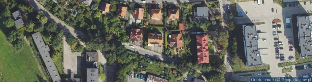 Zdjęcie satelitarne Zakład Usług Geodezyjnych Geo X Y z