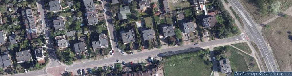 Zdjęcie satelitarne Zakład Usług Geodezyjnych Geomap