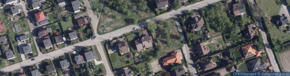 Zdjęcie satelitarne Zakład Usług Geodezyjnych Geometr
