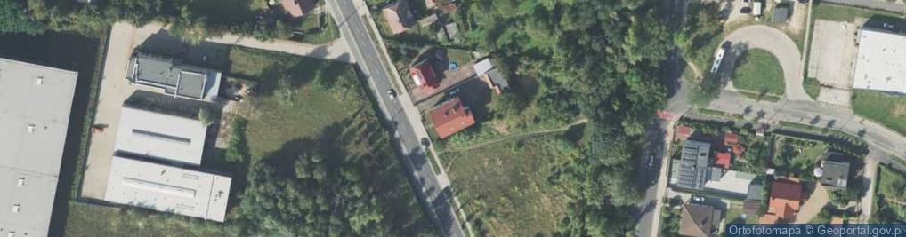 Zdjęcie satelitarne Zakład Usług Geodezyjnych i Kartograficznych Geokart Gregorczyk