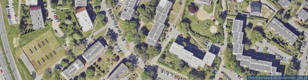 Zdjęcie satelitarne Zakład Usług Instalacyjno Budowlanych Kryza Meisner Tadeusz i S Ka