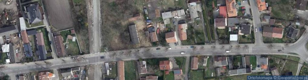 Zdjęcie satelitarne Zakład Usług Instalacyjnych Wod Kan C O i Gaz