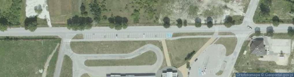 Zdjęcie satelitarne Zakład Usług Komunalnych w Busku Zdroju