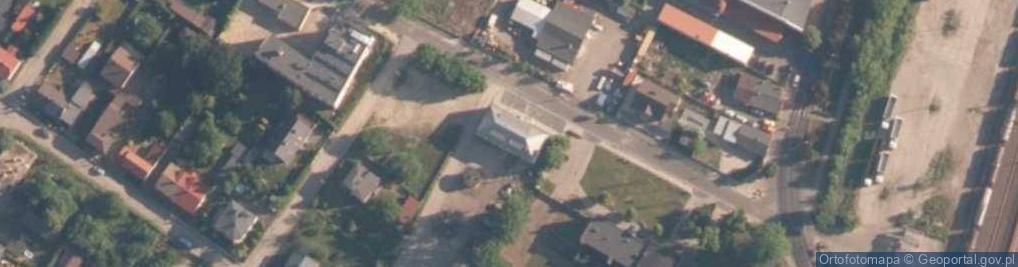 Zdjęcie satelitarne Zakład Usług Komunalnych w Koluszkach