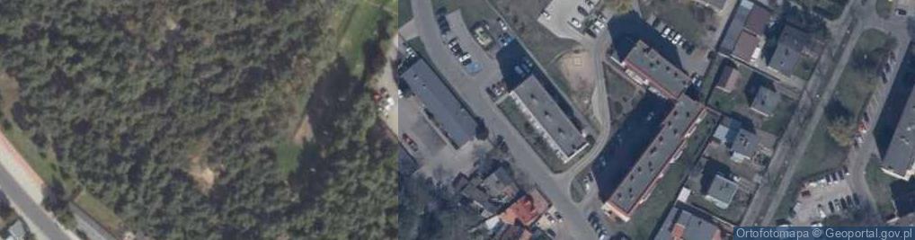 Zdjęcie satelitarne Zakład Usług Komunalnych w Rawiczu