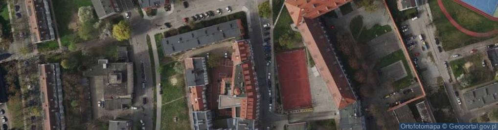 Zdjęcie satelitarne Zakład Usług Kserograficznych Kopia Danuta Boehnke