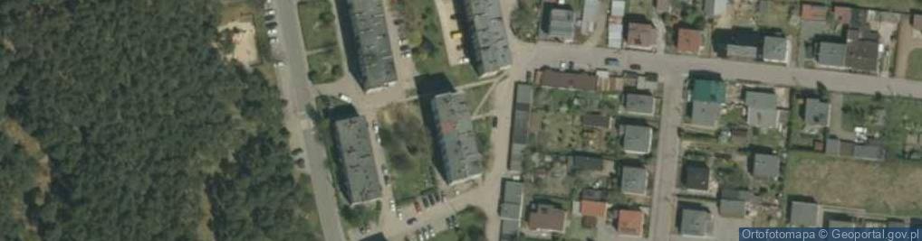 Zdjęcie satelitarne Zakład Usług Leśniczych i Budowlanych