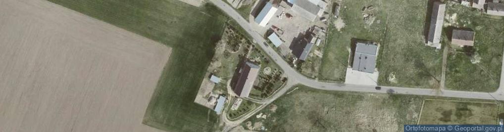 Zdjęcie satelitarne Zakład Usług Leśnych Barbara Hyża
