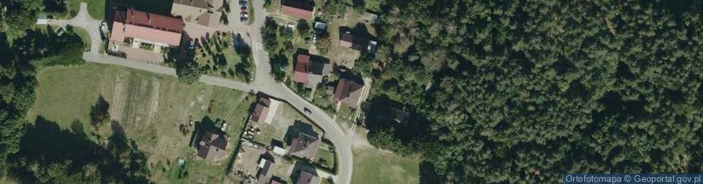 Zdjęcie satelitarne Zakład Usług Leśnych Bóbr