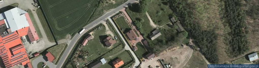 Zdjęcie satelitarne Zakład Usług Leśnych , Centrolas '''' - Józef Ziemiański