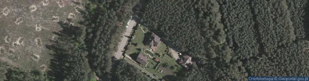 Zdjęcie satelitarne Zakład Usług Leśnych Daniel Daniel Zygiert