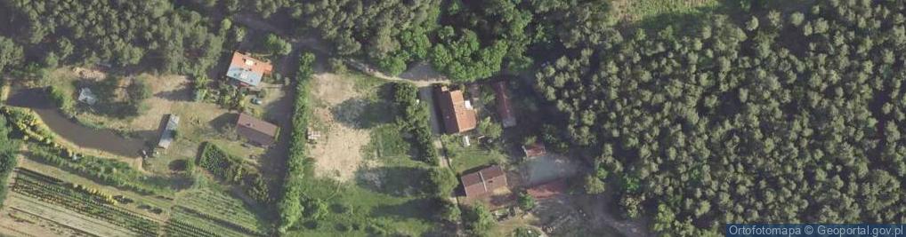 Zdjęcie satelitarne Zakład Usług Leśnych Edward Mroczek i Zbigniew Kucharczyk