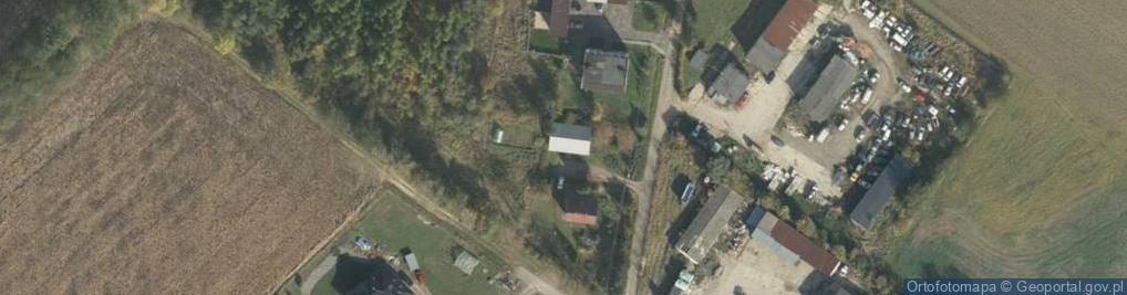 Zdjęcie satelitarne Zakład Usług Leśnych Indziniak Jan Pierzchała Jerzy