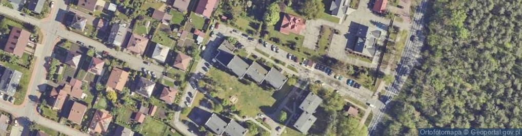 Zdjęcie satelitarne Zakład Usług Leśnych Jawor Wawrzaszek Ryszard, Czuchra Jan