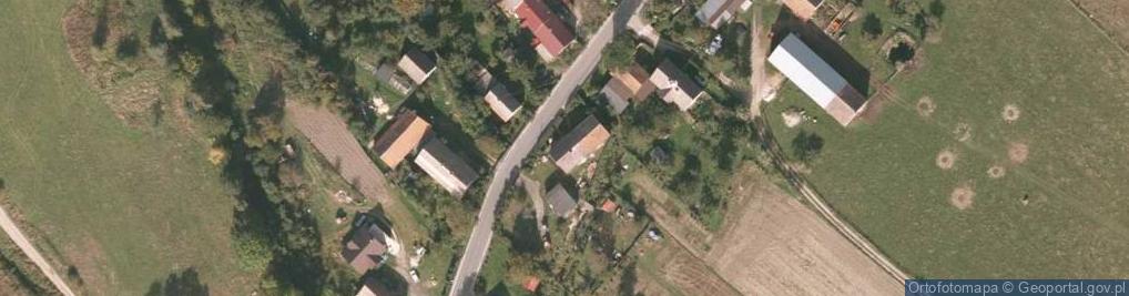 Zdjęcie satelitarne Zakład Usług Leśnych Ścinka Zrywka Hodowla Oraz Transport Drewna Sowa Stanisław