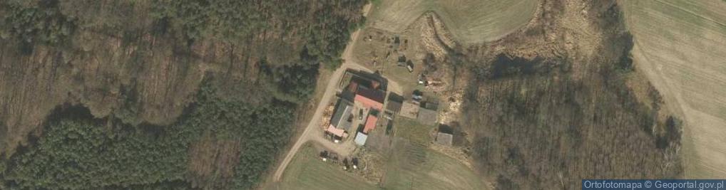 Zdjęcie satelitarne Zakład Usług Leśnych Sebastian Krukowski