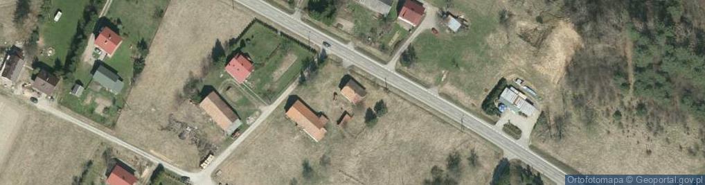 Zdjęcie satelitarne Zakład Usług Leśnych Zrywka Drewna