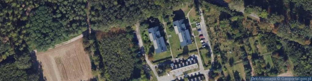 Zdjęcie satelitarne Zakład Usług Leśnych