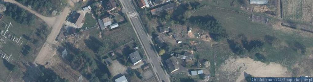 Zdjęcie satelitarne Zakład Usług Leśnych
