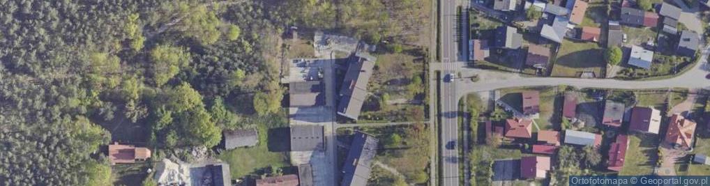Zdjęcie satelitarne Zakład Usług Leśnych