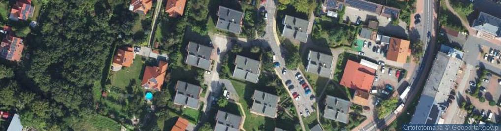 Zdjęcie satelitarne Zakład Usług Leśnych