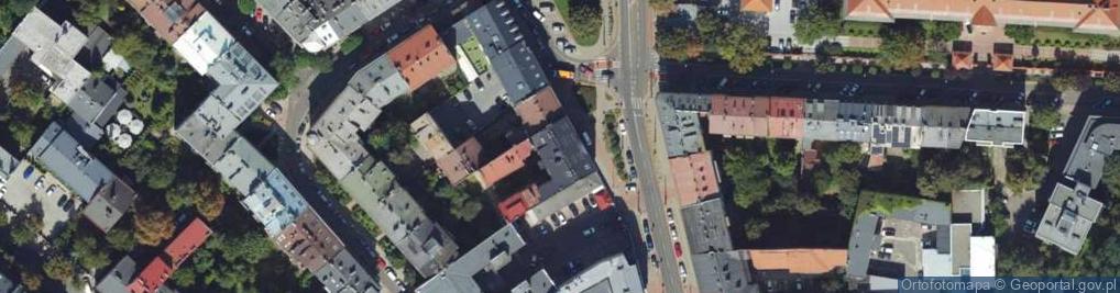 Zdjęcie satelitarne Zakład Usług Malarsko Tapeciarskich