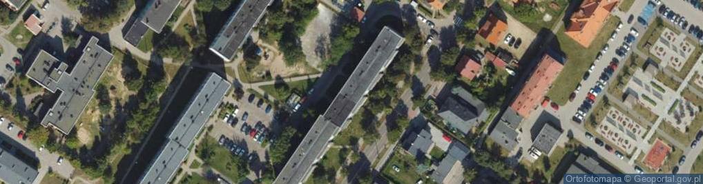 Zdjęcie satelitarne Zakład Usług Malarsko Tapeciarskich